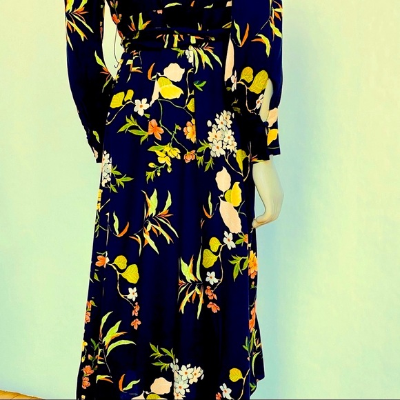 Japanese style print Floral Dress - Picture 12 of 16